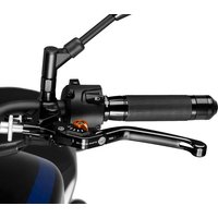 Image of 210NT - Puig Folding V3 Clutch Lever For Ducati 1098 2007-2008 - Black With Orange Selector