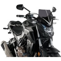 21412F - Puig New Generation Sport Screen For Honda CB500 F 2016-2024 - Dark Smoke