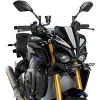 Image of 21471N - Puig Naked Front Spoiler For Yamaha MT-10 2022-2025 - Black