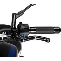 Image of 230NA - Puig Short V3 Clutch Lever For Ducati 1098 2007-2008 - Black With Blue Selector