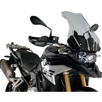 Image of 3595H - Puig Touring Plus Screen For BMW F750 GS 2018-2024 - Light Smoke