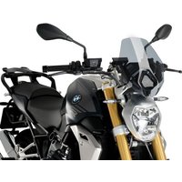 Image of 3623H - Puig New Generation Sport Screen For BMW R1250 R 2018-2025 - Light Smoke