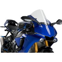 Image of 3632W - Puig R-Racer Screen For Yamaha YZF R1 2015-2019 - Clear