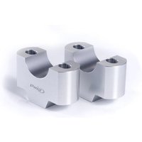 Image of 3672P - Puig 20mm Handlebar Risers For 22mm Bars For Honda CB750 Hornet 2023-2025 - Silver