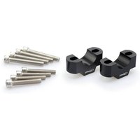 Image of 3740N - Puig 20mm Handlebar Risers For 29mm Bars For KTM 1290 Super Adventure R 2021-2024 - Black