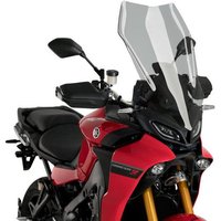 3762H - Puig Touring Screen For Yamaha Tracer 9 2021-2024 - Light Smoke