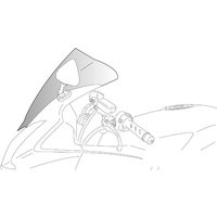 Image of 4667W - Puig Racing Screen For Ducati 1098 2007-2008 - Clear