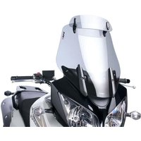 Image of 5883H - Puig Touring Screen With Extender For Suzuki V-Strom 650 2004-2011 - Light Smoke