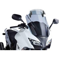 Image of 5899H - Puig Touring Screen With Extender For Honda CBF1000 F 2010-2016 - Light Smoke