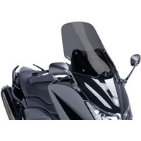 6260F - Puig V-Tech Line Touring Screen For Yamaha TMax 530 2012-2016 - Dark Smoke