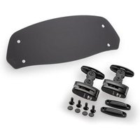 6320F - Puig Adjustable Clip-On Screen Extender 100mm x 277mm For KTM 1290 Super Duke GT 2016-2018 - Dark Smoke