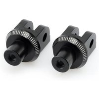 6347N - Puig Footpeg Adaptors For Honda CB1000 R 2008-2016 - Black