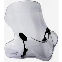 Image of 6370H - Puig City Touring Screen For Sym HD2 125 2012-2017 - Light Smoke