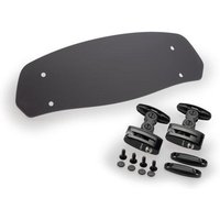 6375F - Puig Adjustable Clip-On Screen Extender 102mm x 325mm For KTM 1290 Super Adventure R 2017-2020 - Dark Smoke