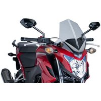 6437H - Puig New Generation Sport Screen For Honda CB500 F 2013-2015 - Light Smoke