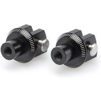 Image of 6455N - Puig Footpeg Adaptors For Yamaha FZ1 2006-2015 - Black