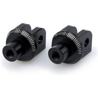 Image of 6703N - Puig Footpeg Adaptors For Honda CB500 F 2013-2024 - Black