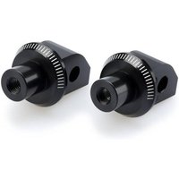 6798N - Puig Pillion Footpeg Adaptors For Triumph Bonneville Speedmaster 2021-2025 - Black