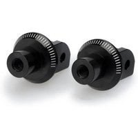 Image of 6997N - Puig Footpeg Adaptors For Ducati 1199 Panigale 2012-2014 - Black