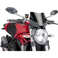 7013N - Puig New Generation Sport Screen For Ducati Monster 1200 2014-2020 - Black