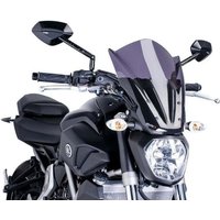 7016F - Puig New Generation Touring Screen For Yamaha MT-07 2014-2017 - Dark Smoke