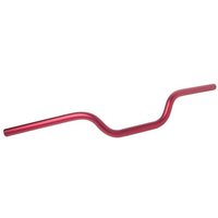 7494R - Puig 22mm Round Handlebar - Max Height 46mm - Red