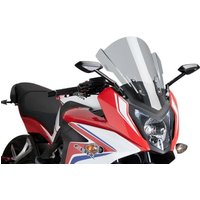Image of 7595H - Puig Touring Screen For Honda CBR650 F 2014-2018 - Light Smoke