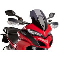 7622F - Puig Sport Screen For Ducati Multistrada 1200 2015-2017 - Dark Smoke
