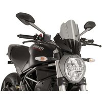 8900H - Puig New Generation Touring Screen For Ducati Monster 1200 2014-2020 - Light Smoke