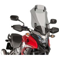 Image of 8902H - Puig Touring Screen With Extender For Honda CB500 X 2016-2024 - Light Smoke