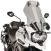 8916H - Puig Touring Screen With Extender For Triumph Tiger Explorer 1200 XC 2016-2017 - Light Smoke