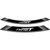 Image of 9133P - Puig Wheel Rim Stickers For BMW R Nine T 2014-2020 - Silver