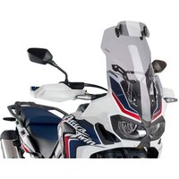 9157H - Puig Touring Screen With Extender For Honda Africa Twin CRF1000L 2016-2019 - Light Smoke