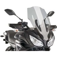 Image of 9212H - Puig Touring Screen For Yamaha MT-07 Tracer 2016-2017 - Light Smoke
