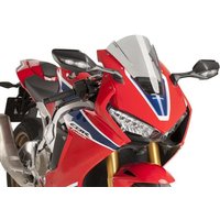 Image of 9407H - Puig Z-Racing Screen For Honda CBR1000 RR Fireblade 2017-2019 - Light Smoke