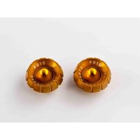 Image of 9420O - Puig Thruster Bar End Caps For KTM 125 Duke 2011-2023 - Gold