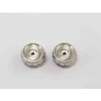 Image of 9420P - Puig Thruster Bar End Caps For KTM 125 Duke 2011-2023 - Silver