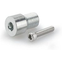 Image of 9583P - Puig Rearview Mirror Adaptor For Yamaha FZ6 2004-2008 - Silver