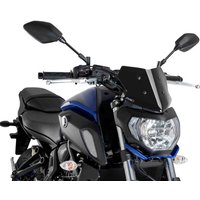 9666N - Puig New Generation Sport Screen For Yamaha MT-07 2018-2020 - Black