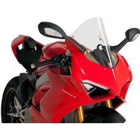 Image of 9690W - Puig Racing Screen For Ducati Panigale V2 2020-2024 - Clear
