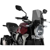 9748F - Puig New Generation Sport Screen For Honda CB1000 R Neo Sports Cafe 2018-2020 - Dark Smoke