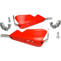 Image of JET-002-02-RD - Barkbusters JET Wrap Around Hand Guards For Tapered Handlebars - Red