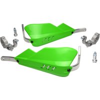 JET-002-02-GR - Barkbusters JET Wrap Around Hand Guards For Tapered Handlebars - Green
