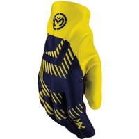 3330-7034 - Moose Racing MX2 Gloves Small - Hi-Vis Yellow/Navy