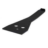 AX1645 - AXP Central Skid Plate For Yamaha YFZ350 1999-2012 - Black/Blue