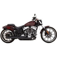 Image of 200-0203 - 200-0203 - Rinehart 2 Into 1 Exhaust System - Harley Davidson FXST 1750 2020-2024