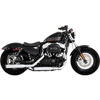 Image of 500-0400 - 500-0400 - Rinehart 3" Dual Silencers - Harley Davidson XL 883 L 2014-2020