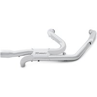 Image of 100-0452 - Rinehart Slimline Dual Header Pipe For Harley Davidson FLH 1868 2021 - Chrome