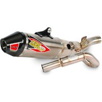 0122445H - Pro Circuit T-6 Euro Stainless Steel & Titanium Exhaust System For Kawasaki KX450 2024-2026