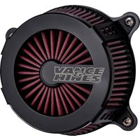 Image of 40366 - Vance & Hines VO2 Cage Fighter Air Intake Kit For Harley Davidson FLDE 1750 2018-2020 - Black/Contrast